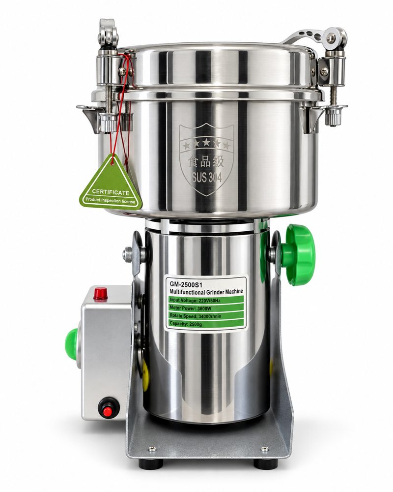 GM-2500S1 2500 g spice grinder for grinding maize, tigernut and pepper - OKenterprise Port Harcourt